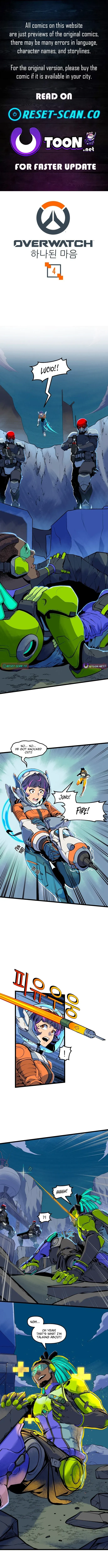 Overwatch: One Unified Heart Chapter 4 page 1 - 