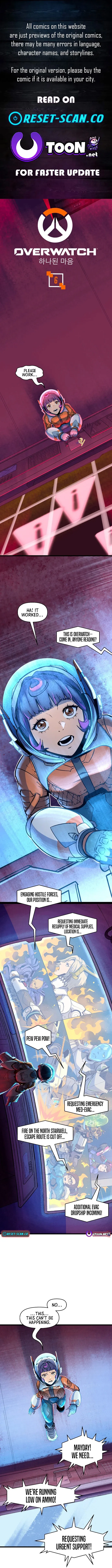 Overwatch: One Unified Heart Chapter 6 page 1 - 