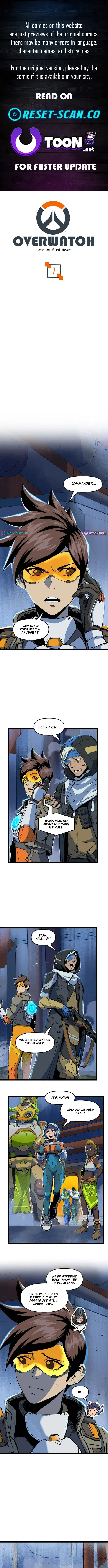 Overwatch: One Unified Heart Chapter 7 page 1 - 