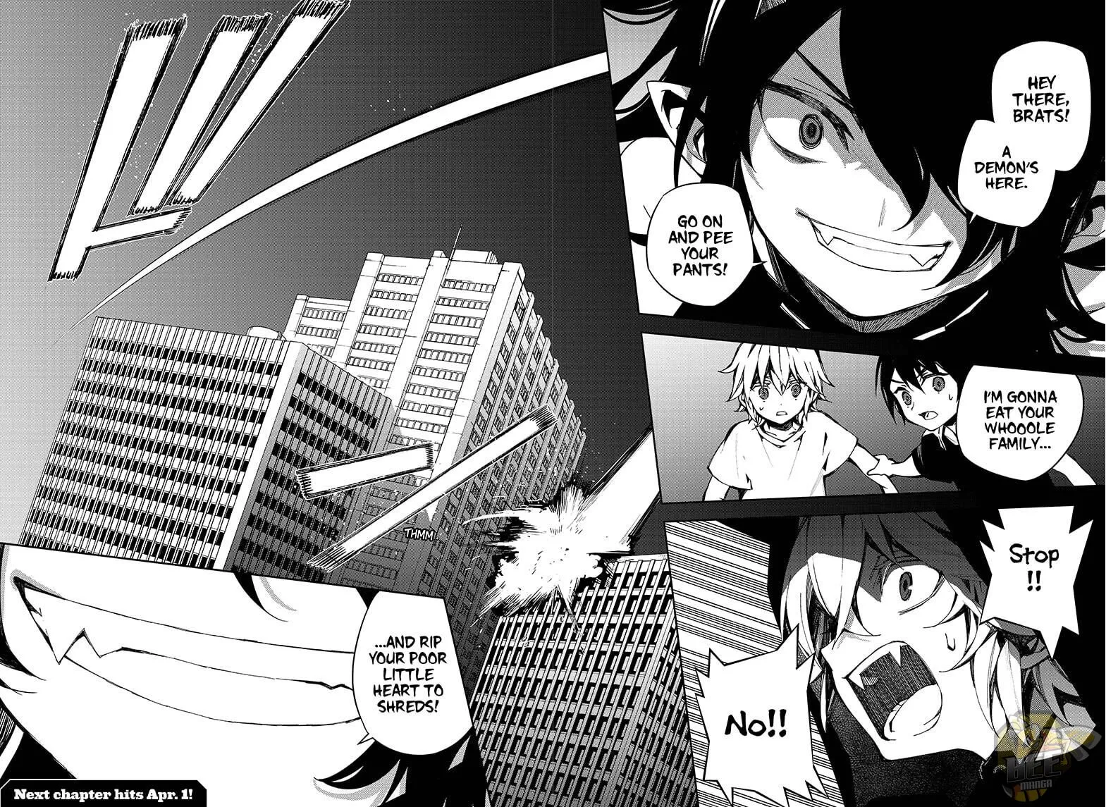 Owari no Seraph Chapter 100 page 37 - 