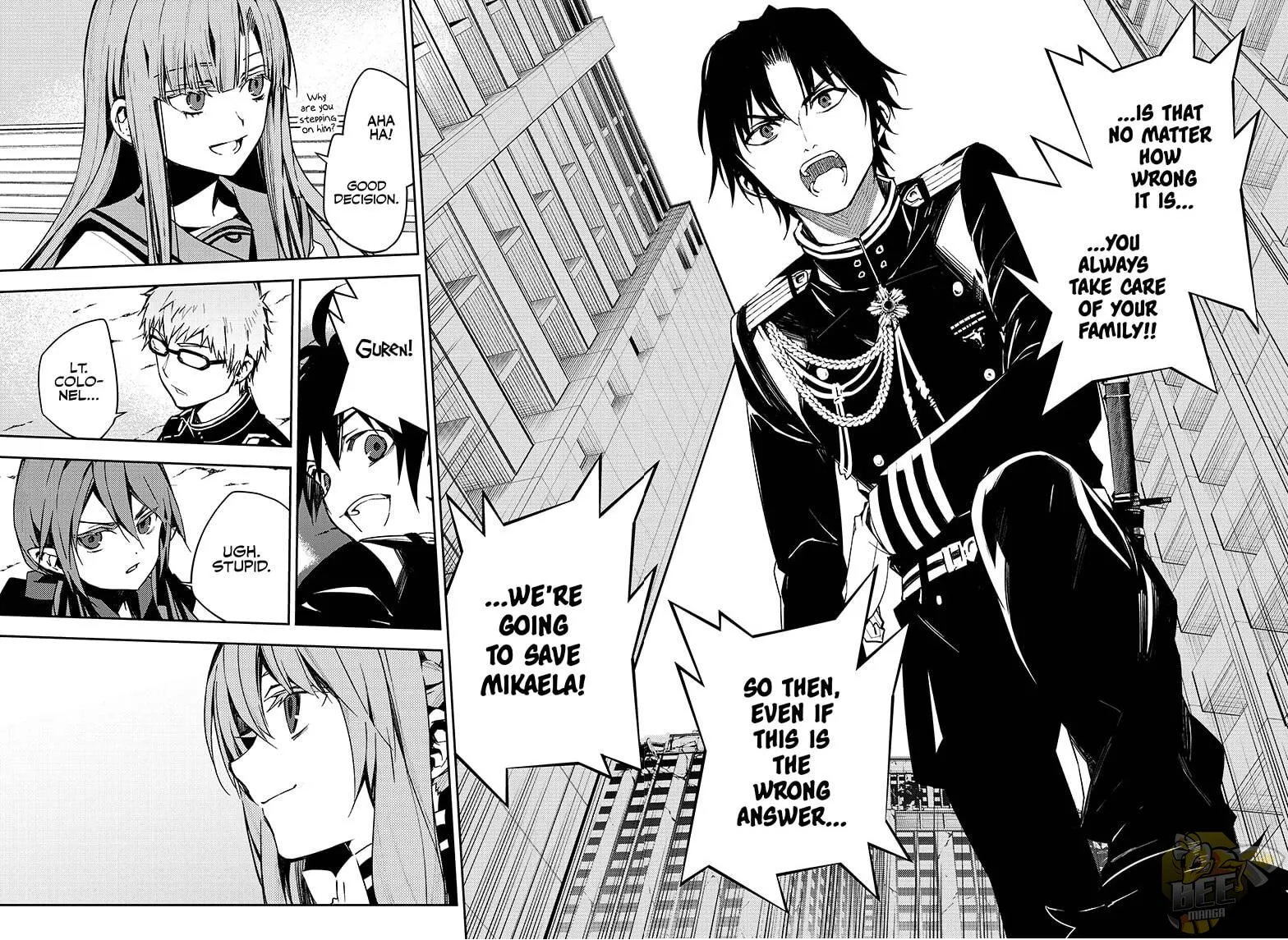 Owari no Seraph Chapter 101 page 22 - 