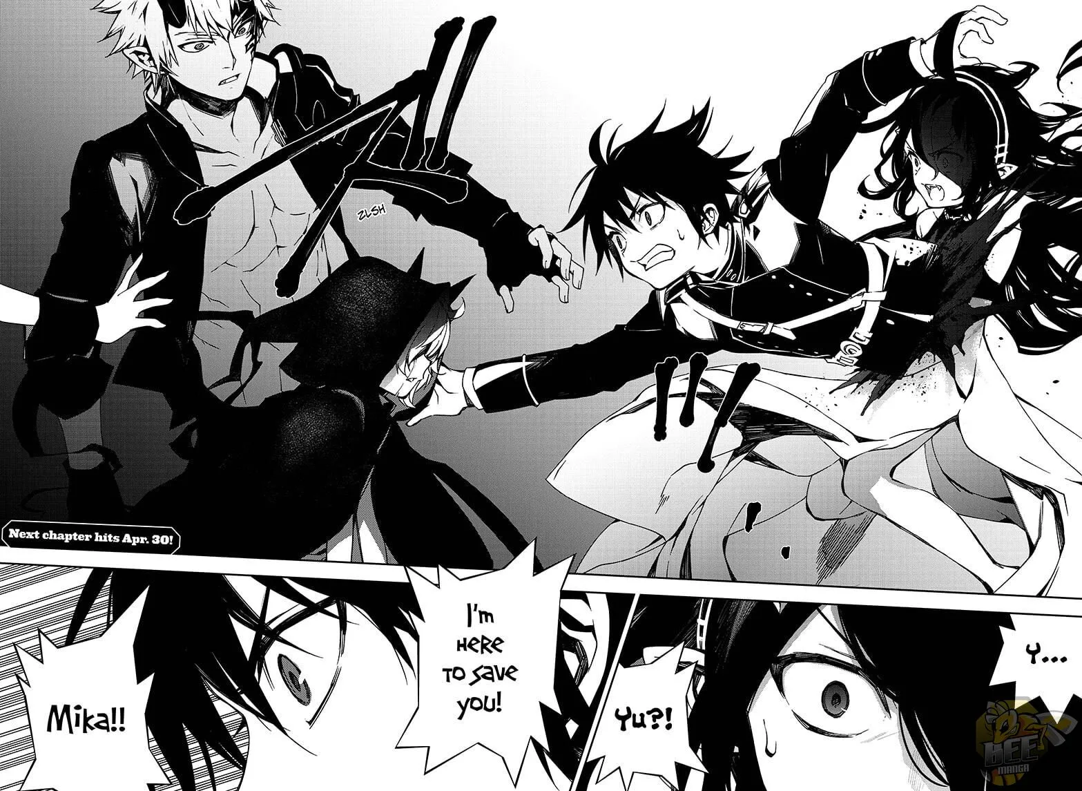 Owari no Seraph Chapter 101 page 37 - 