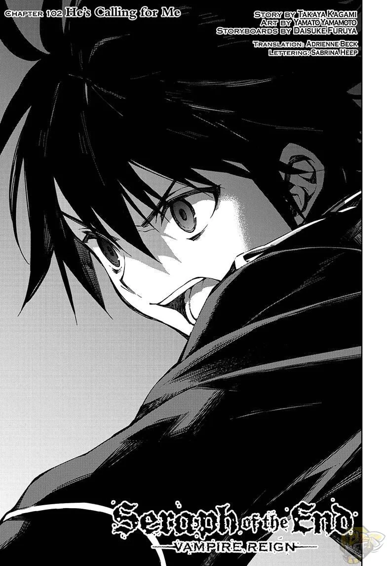 Owari no Seraph Chapter 102 page 1 - 