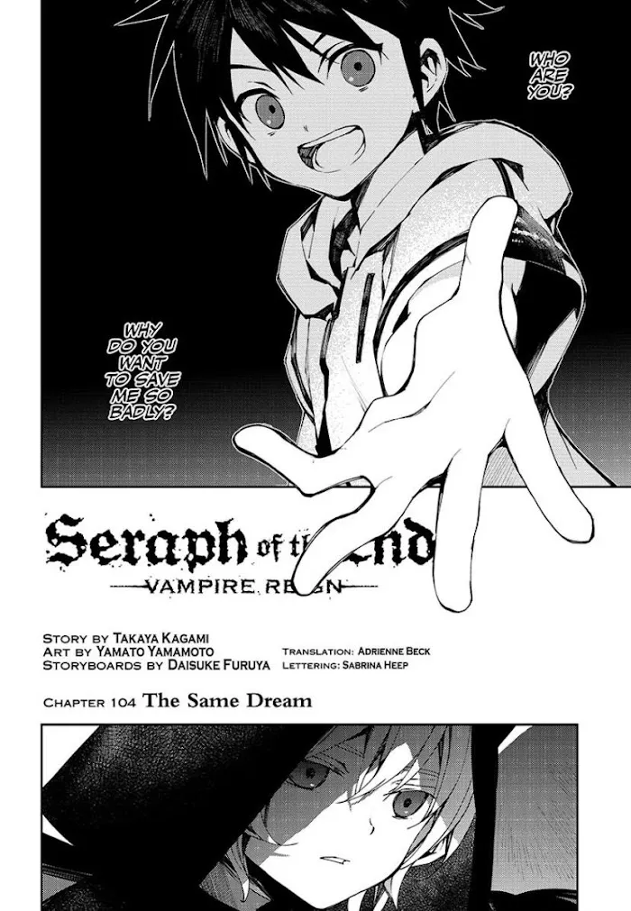 Owari no Seraph Chapter 104 page 3 - 