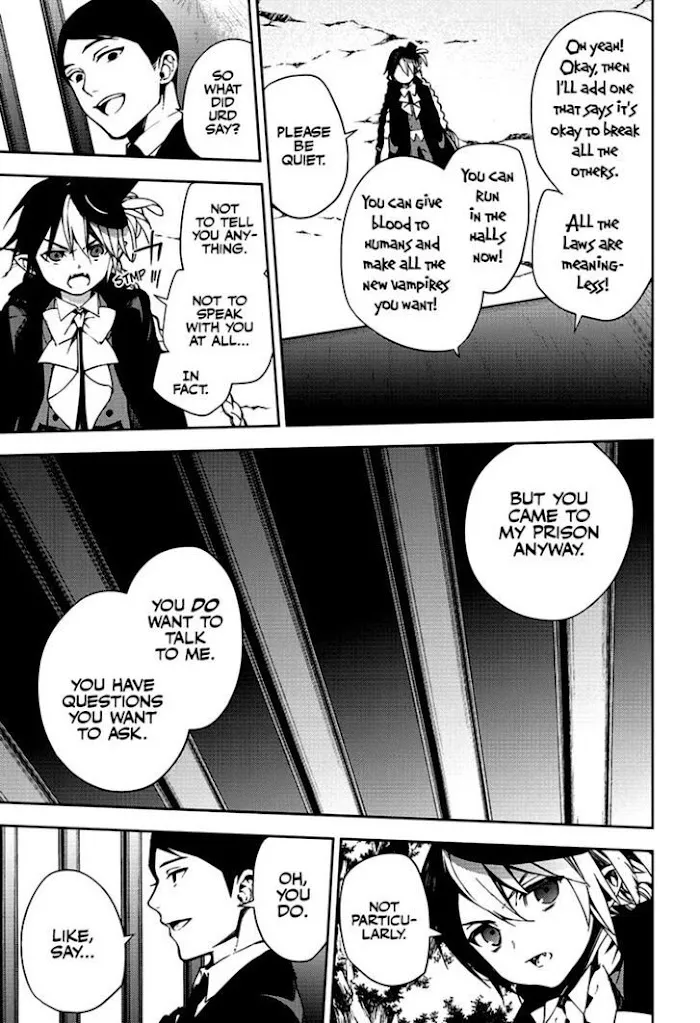 Owari no Seraph Chapter 105 page 28 - 