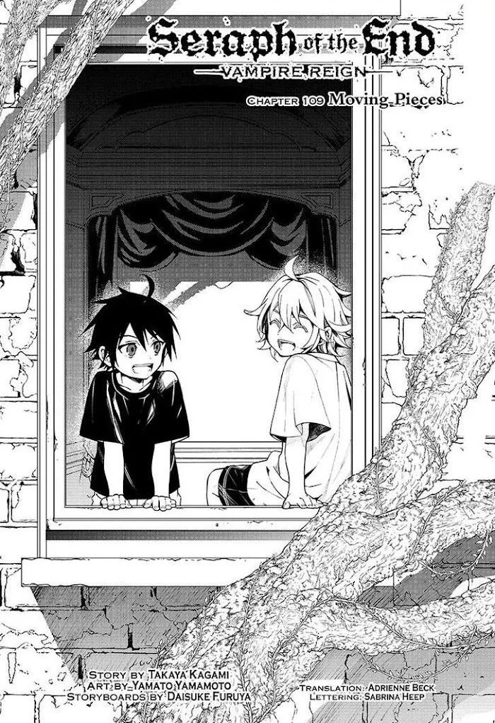 Owari no Seraph Chapter 109 page 1 - 