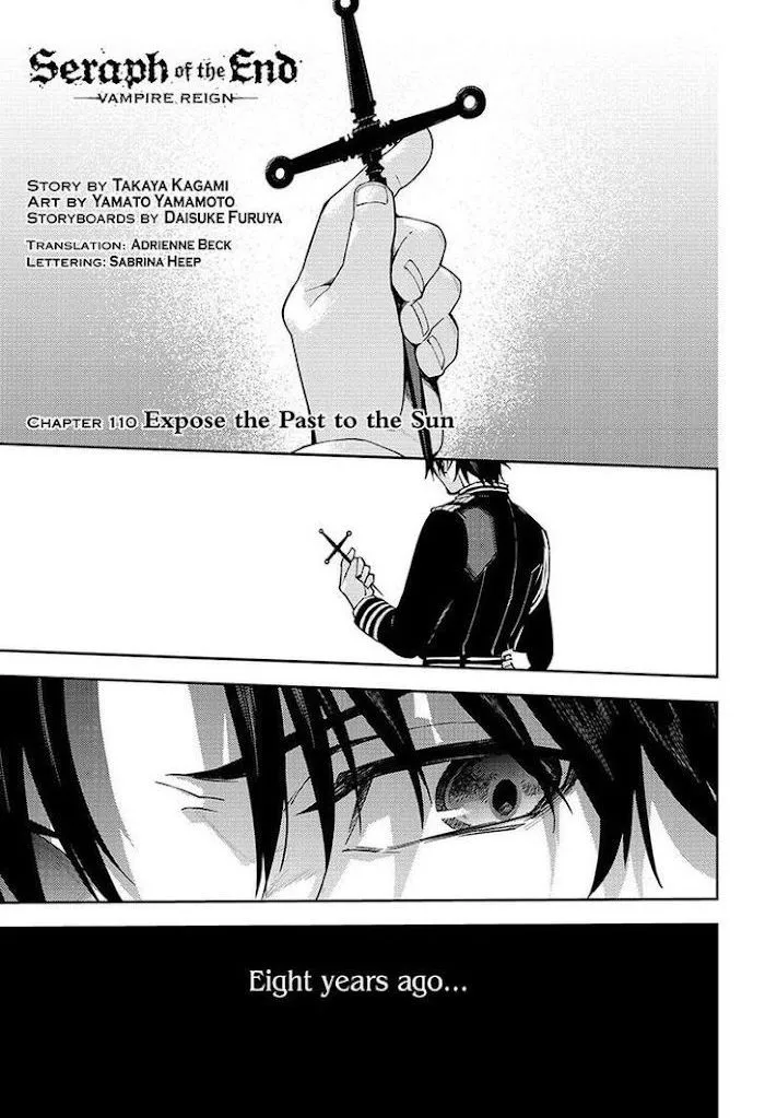 Owari no Seraph Chapter 110 page 1 - 