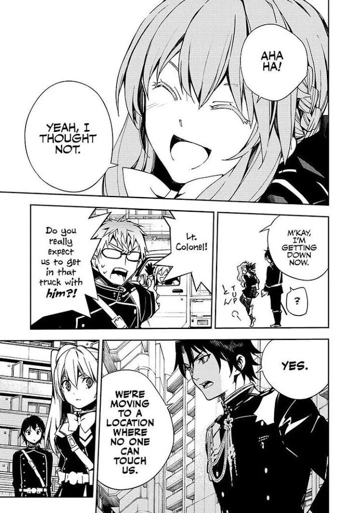 Owari no Seraph Chapter 110 page 33 - 