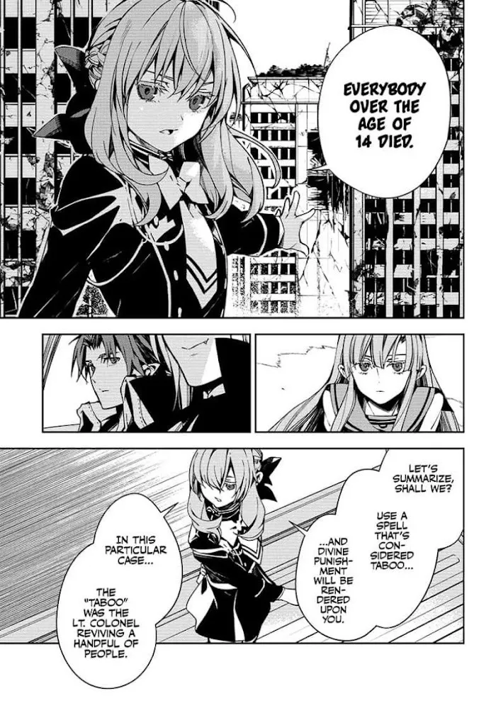 Owari no Seraph Chapter 113 page 21 - 
