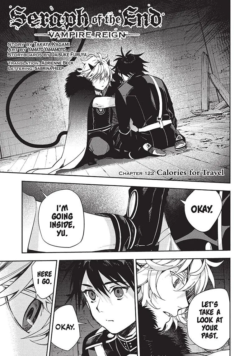 Owari no Seraph Chapter 122 page 1 - 