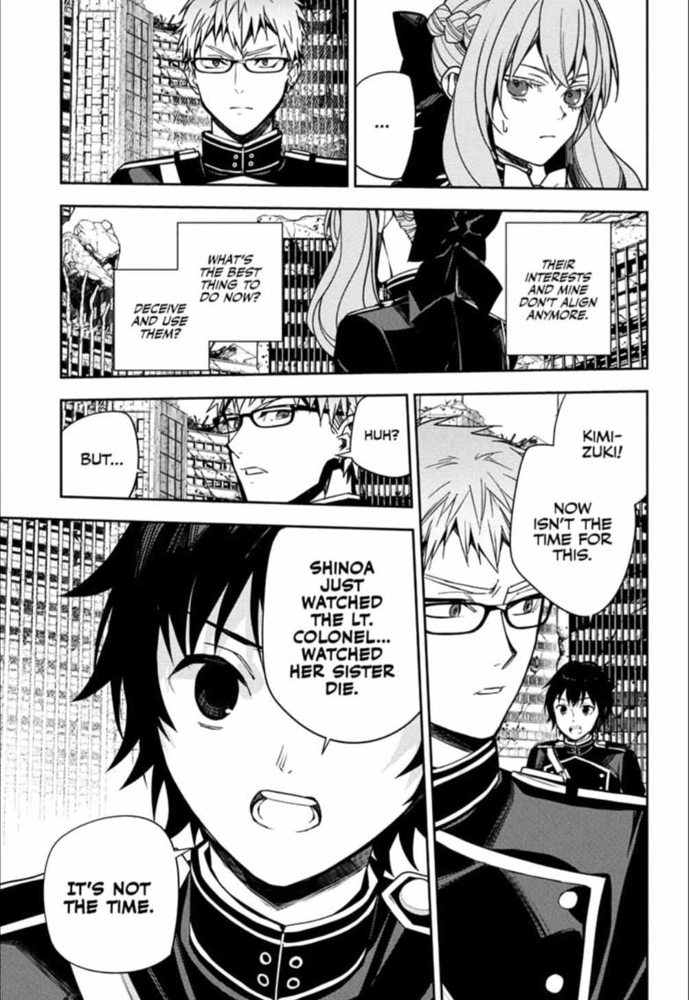 Owari no Seraph Chapter 153 page 22 - 