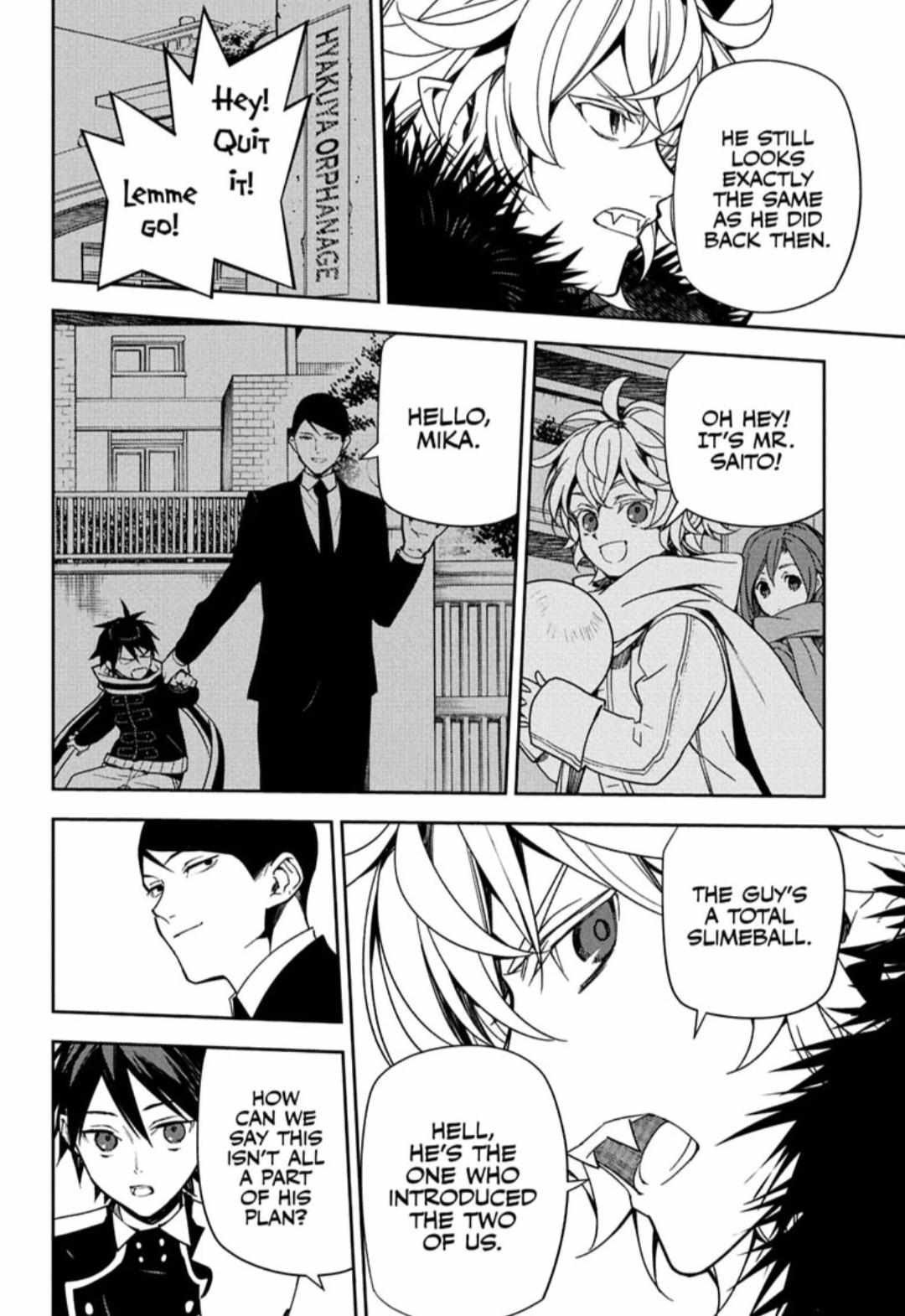 Owari no Seraph Chapter 156 page 28 - 