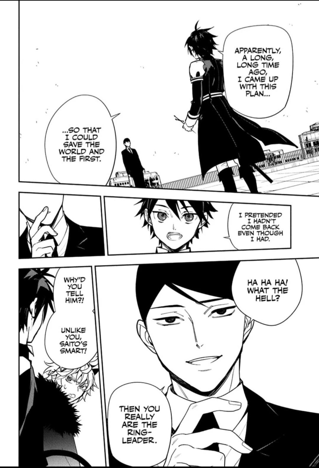 Owari no Seraph Chapter 156 page 38 - 