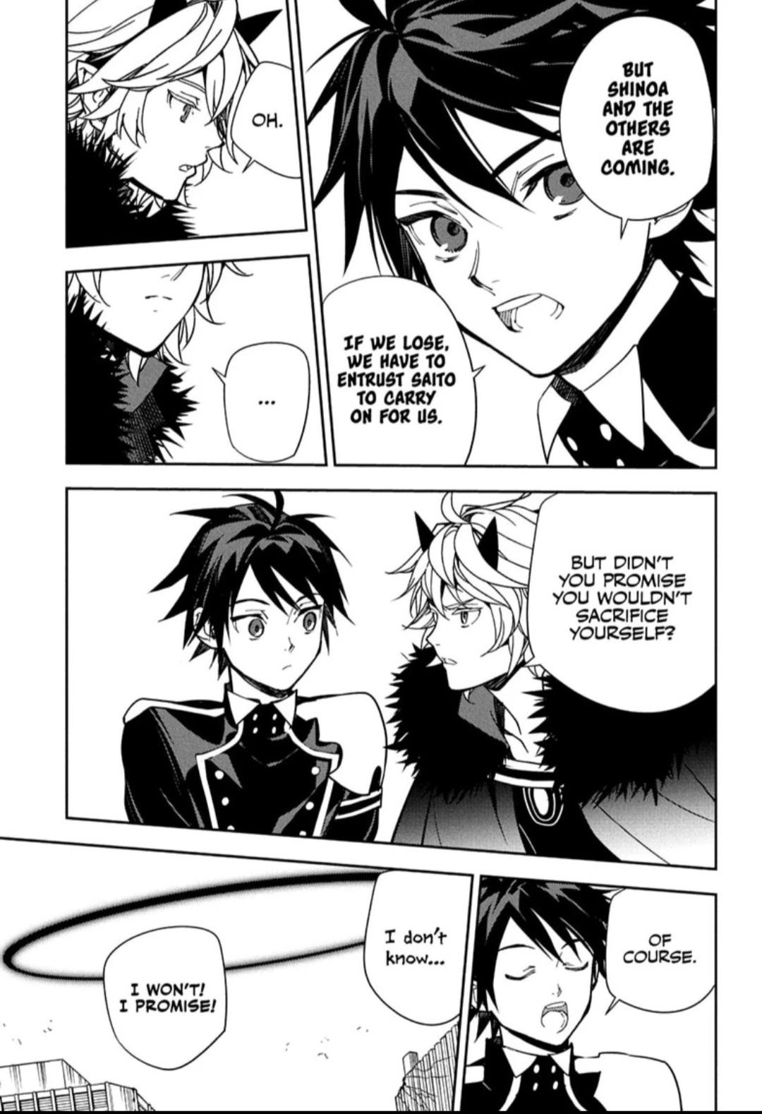 Owari no Seraph Chapter 156 page 39 - 