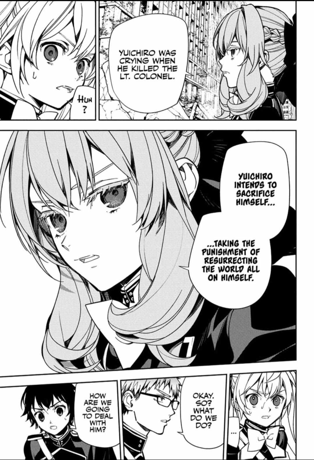 Owari no Seraph Chapter 156 page 5 - 