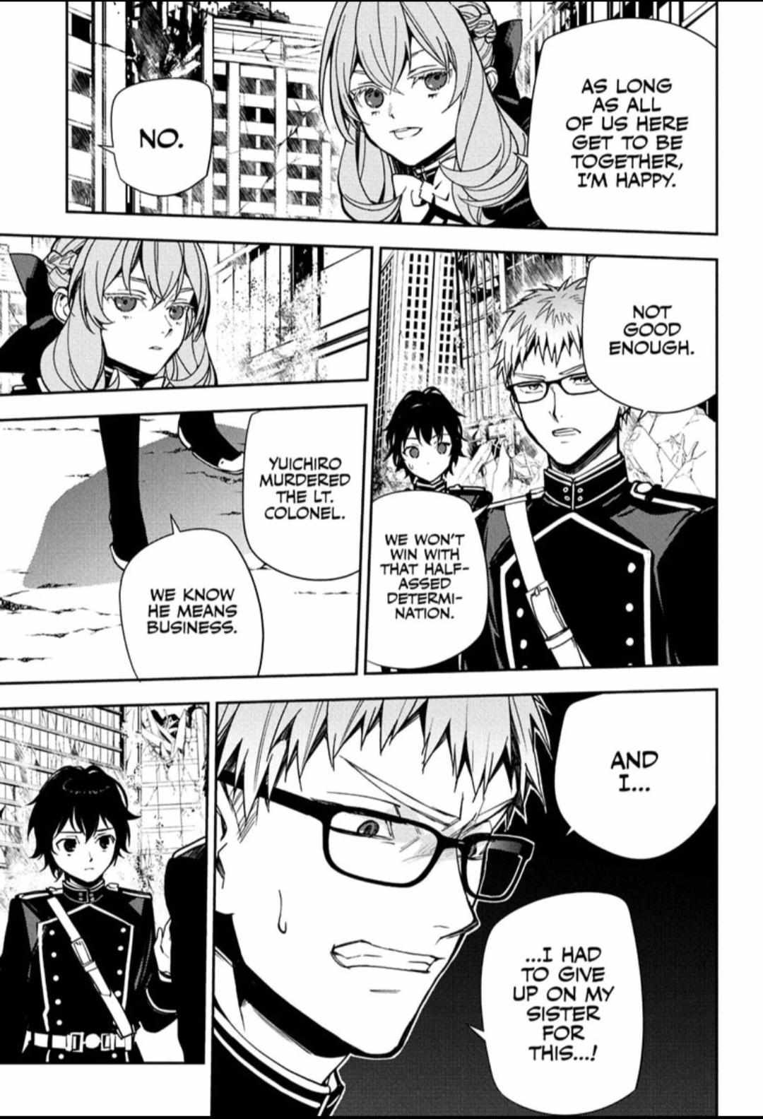 Owari no Seraph Chapter 156 page 7 - 