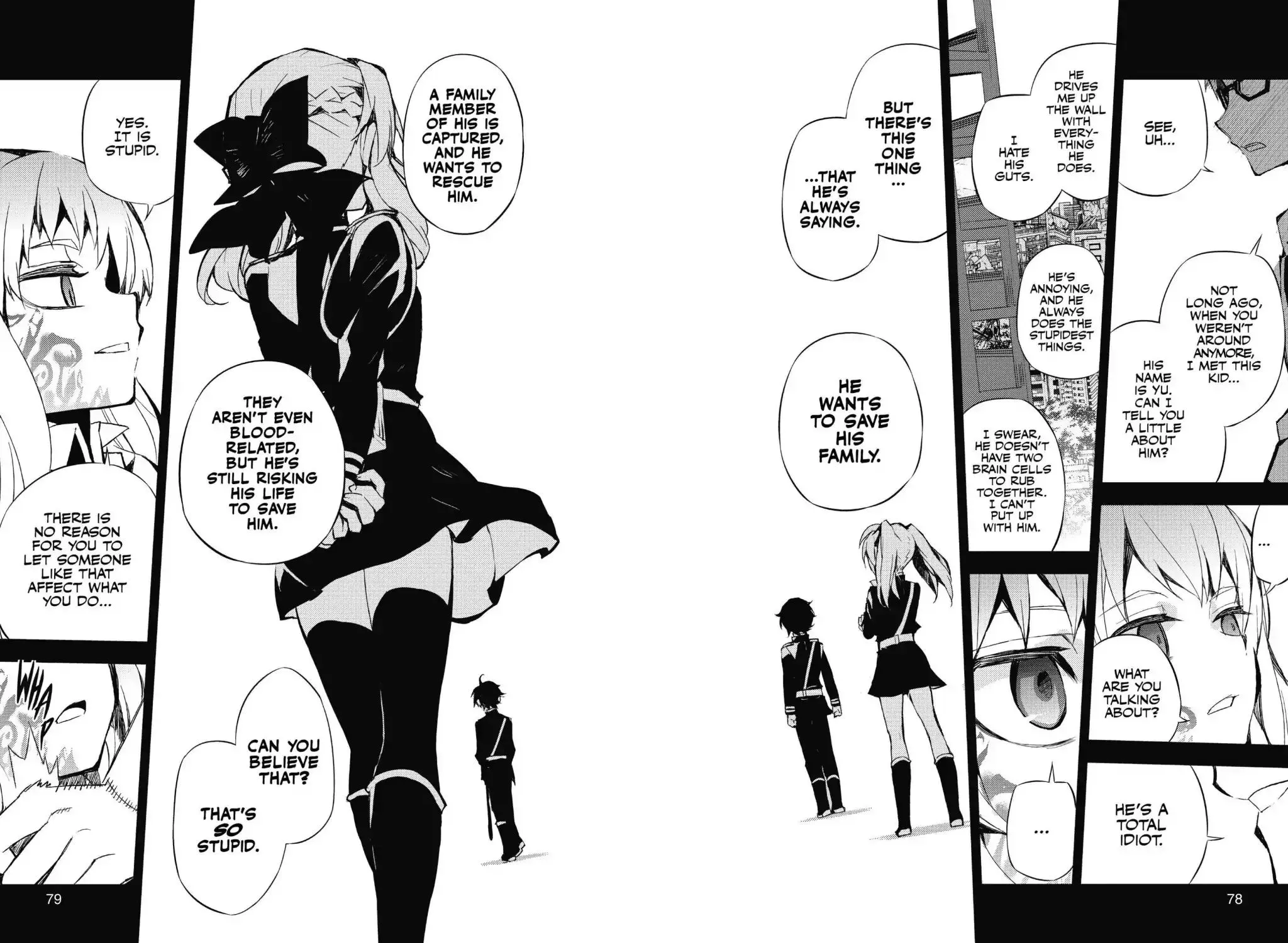 Owari no Seraph Chapter 21 page 55 - 