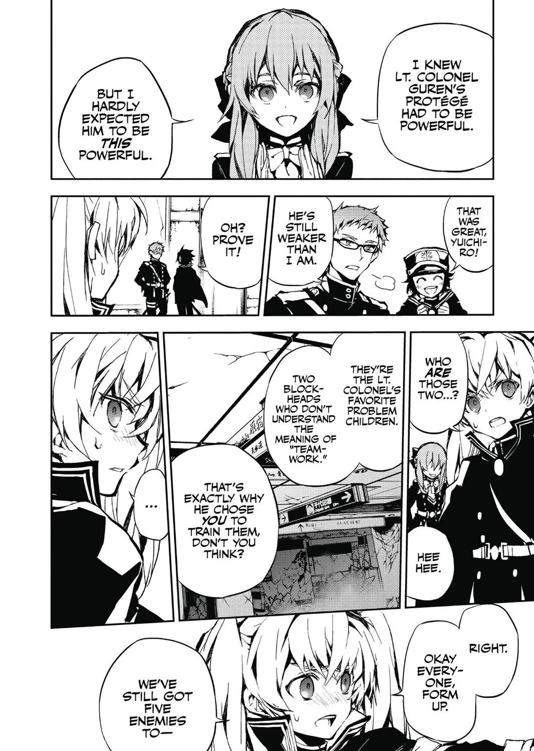 Owari no Seraph Chapter 9 page 51 - 