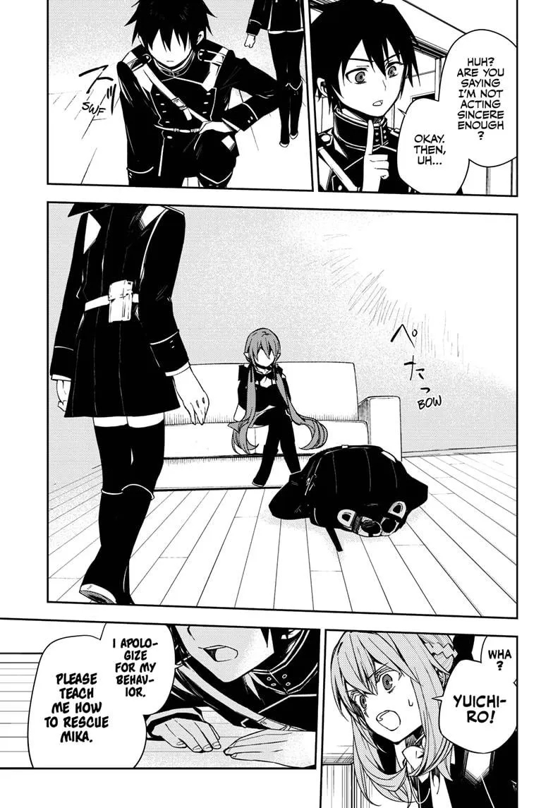 Owari no Seraph Chapter 96 page 33 - 