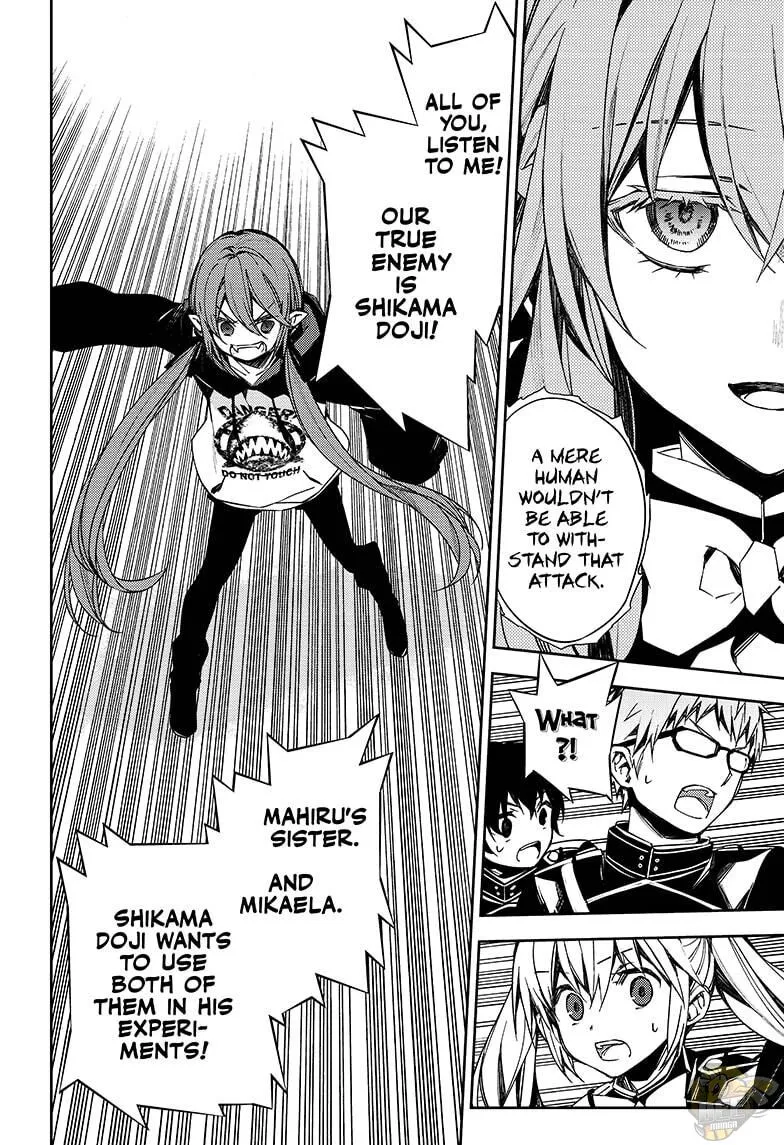 Owari no Seraph Chapter 98 page 34 - 