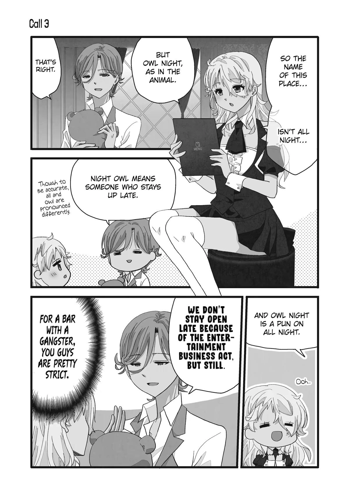Owl Night Chapter 3 page 1 - 