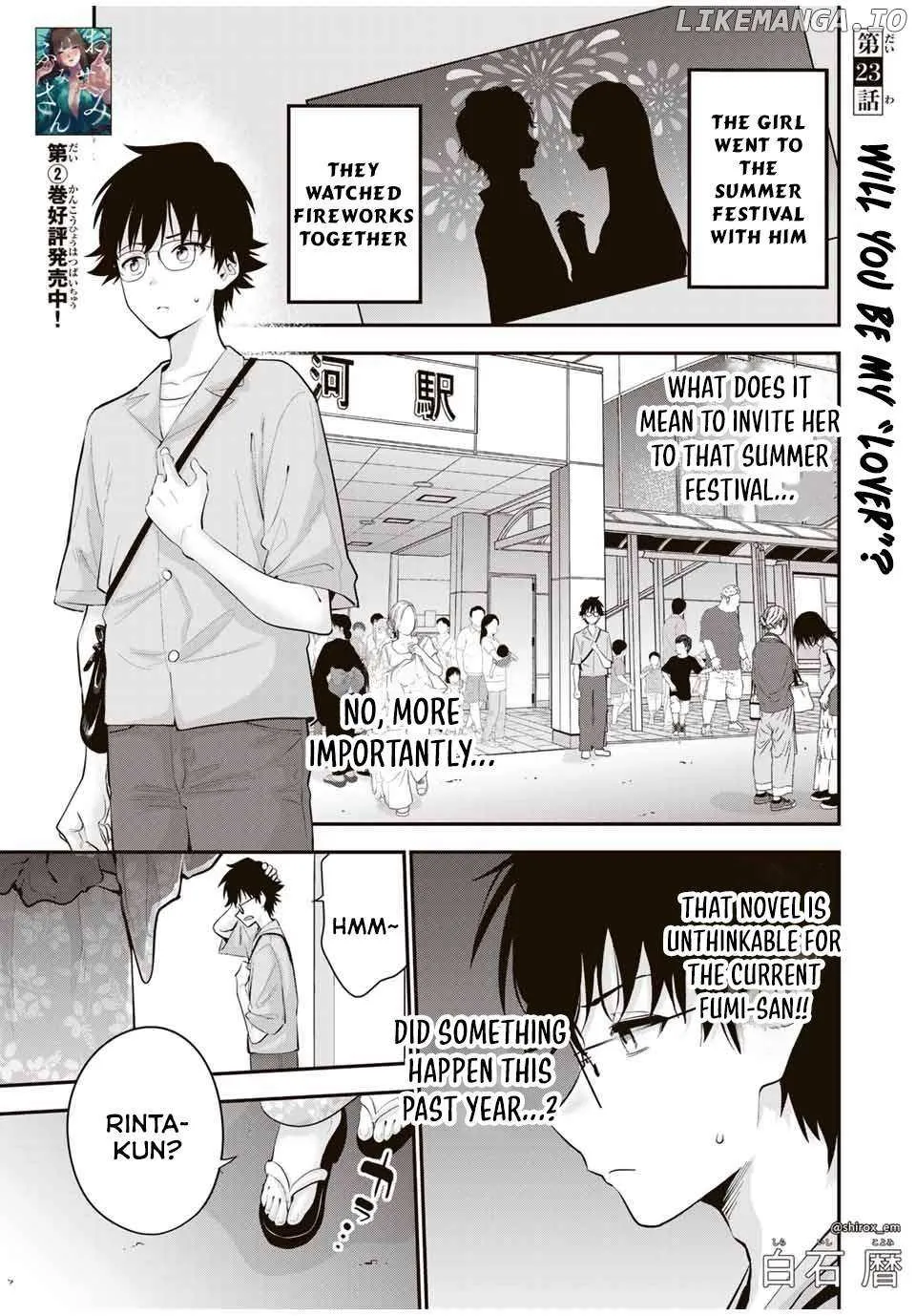 Oyasumi Fumi-San Chapter 23 page 2 - 