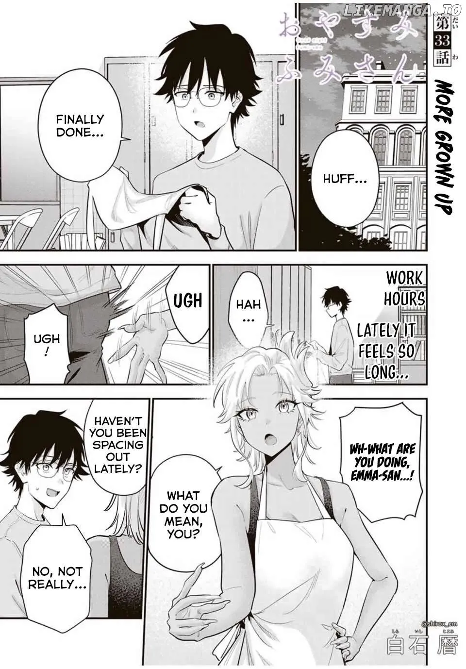Oyasumi Fumi-San Chapter 33 page 3 - 