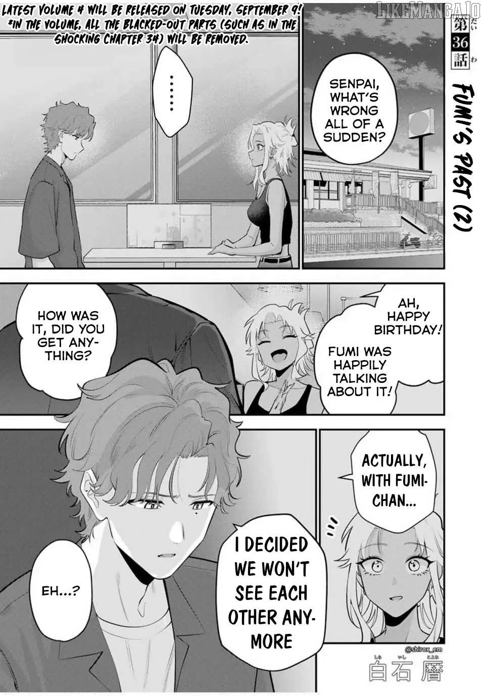 Oyasumi Fumi-San Chapter 36 page 2 - 