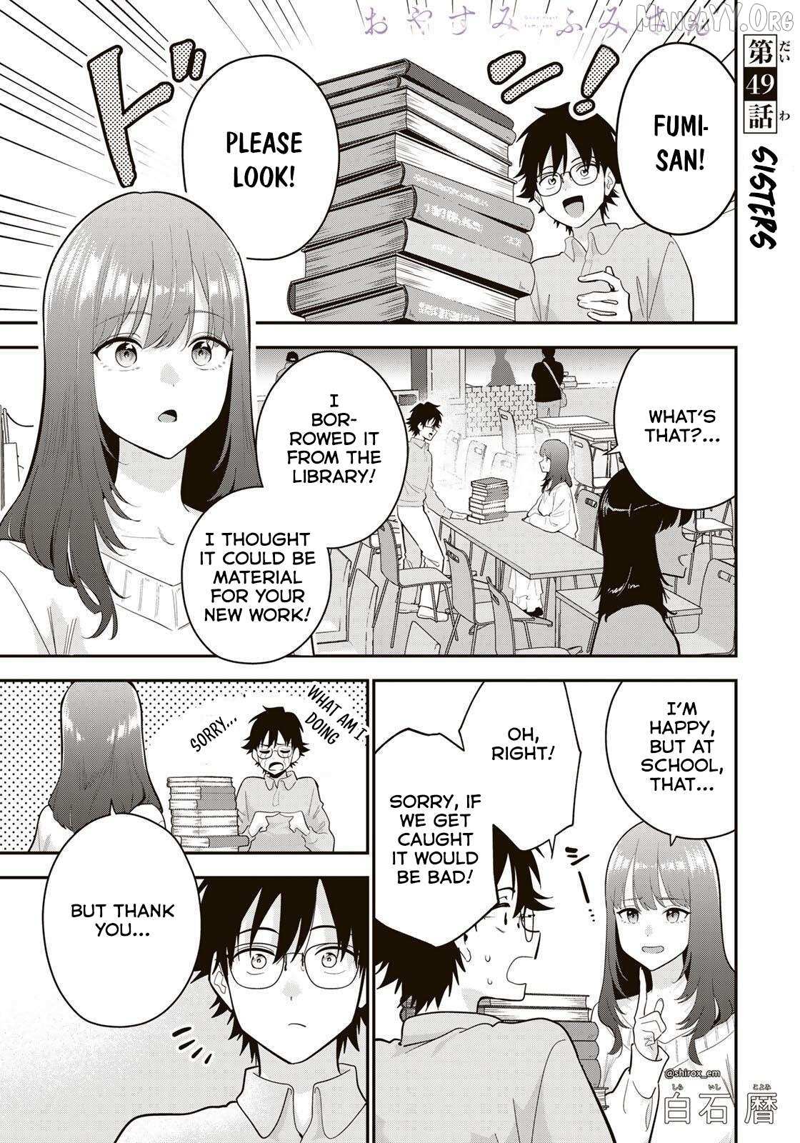 Oyasumi Fumi-San Chapter 49 page 2 - 