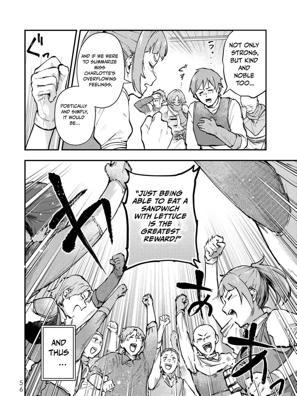 [Pakupaku desu wa] Tsuihou Sareta Ojou-sama no "Monster wo Taberu Hodo Tsuyoku Naru" Skill wa, 1-shoku de 1 Level Up Suru Zendai Mimon no Saikyou Skill Deshita. 3-nichi de Jinrui Saikyou ni Narimashita wa! Chapter 10 page 45 - 
