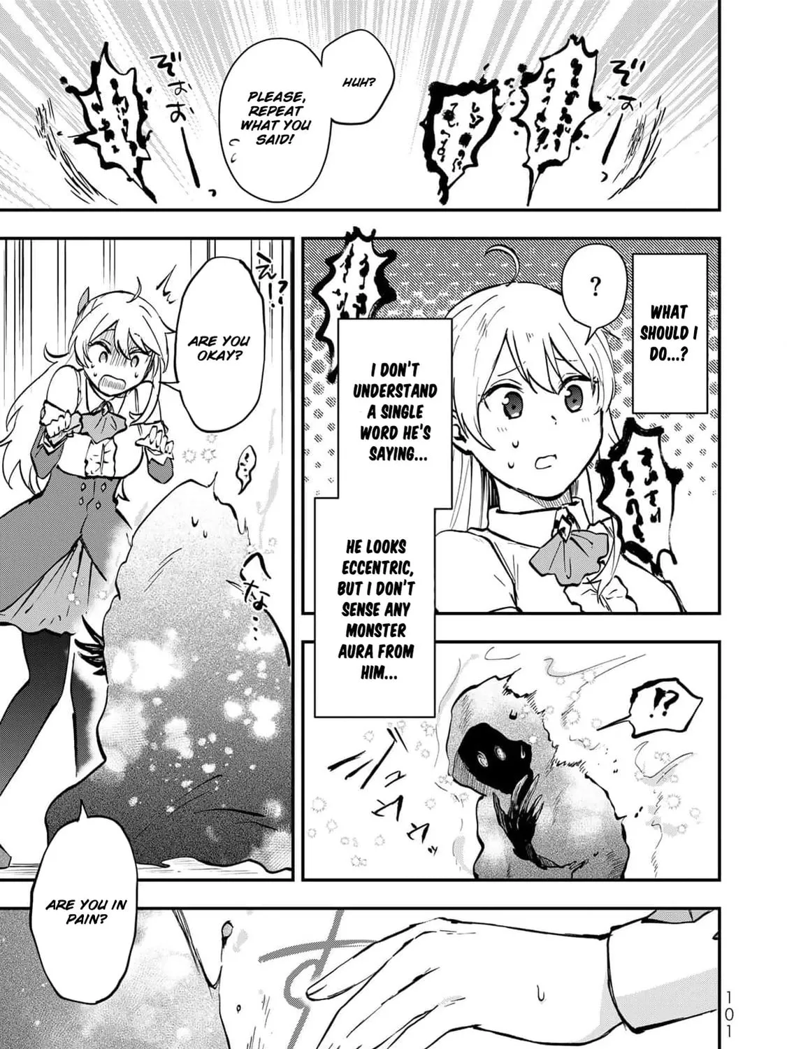 [Pakupaku desu wa] Tsuihou Sareta Ojou-sama no "Monster wo Taberu Hodo Tsuyoku Naru" Skill wa, 1-shoku de 1 Level Up Suru Zendai Mimon no Saikyou Skill Deshita. 3-nichi de Jinrui Saikyou ni Narimashita wa! Chapter 11 page 69 - 