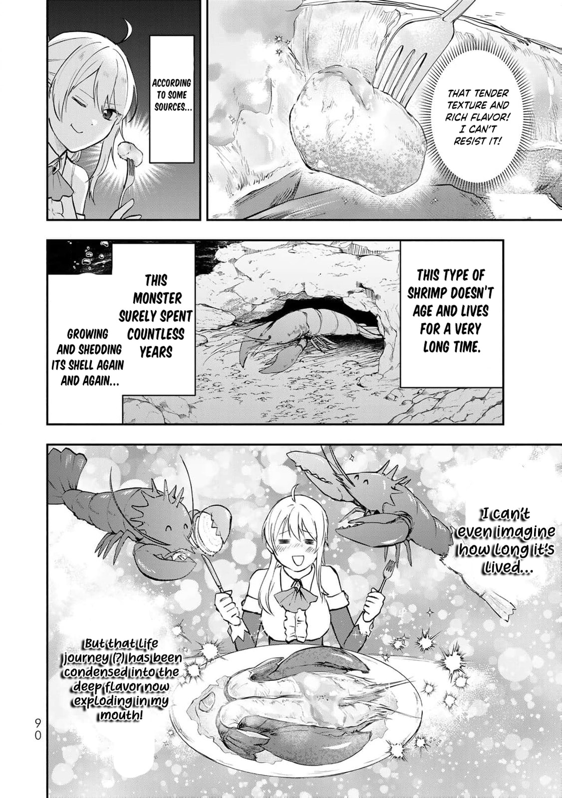 [Pakupaku desu wa] Tsuihou Sareta Ojou-sama no "Monster wo Taberu Hodo Tsuyoku Naru" Skill wa, 1-shoku de 1 Level Up Suru Zendai Mimon no Saikyou Skill Deshita. 3-nichi de Jinrui Saikyou ni Narimashita wa! Chapter 19 page 17 - 