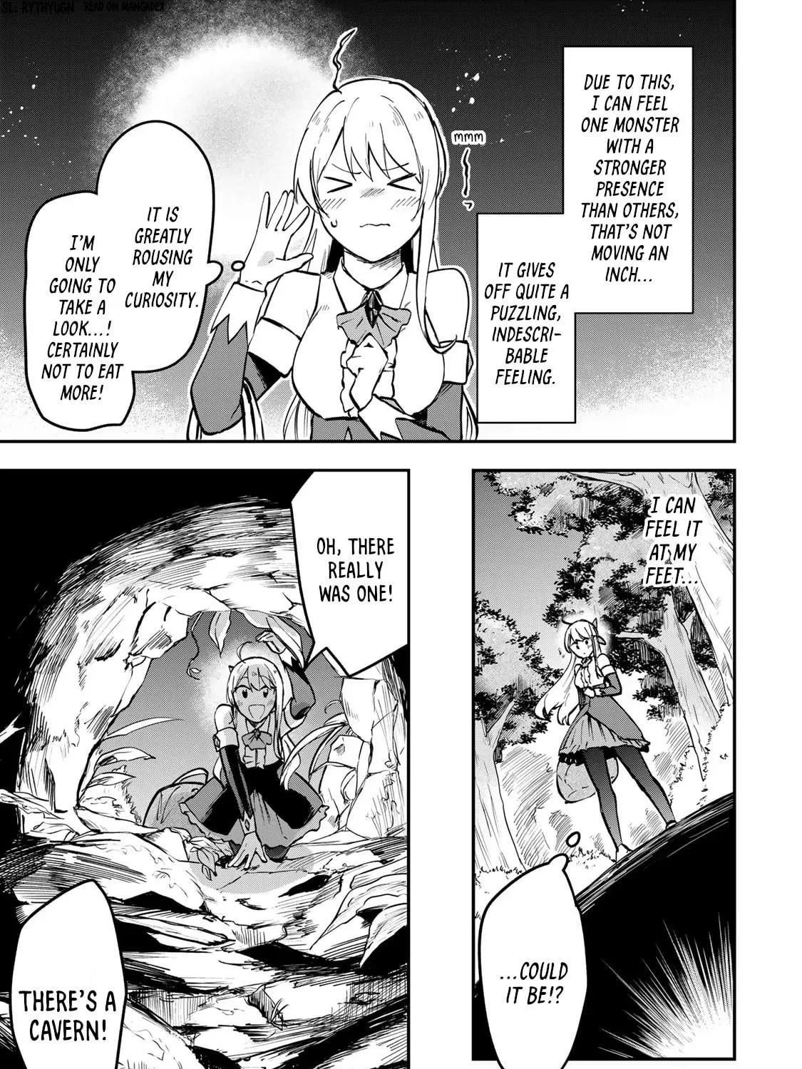 [Pakupaku desu wa] Tsuihou Sareta Ojou-sama no "Monster wo Taberu Hodo Tsuyoku Naru" Skill wa, 1-shoku de 1 Level Up Suru Zendai Mimon no Saikyou Skill Deshita. 3-nichi de Jinrui Saikyou ni Narimashita wa! Chapter 2 page 5 - 