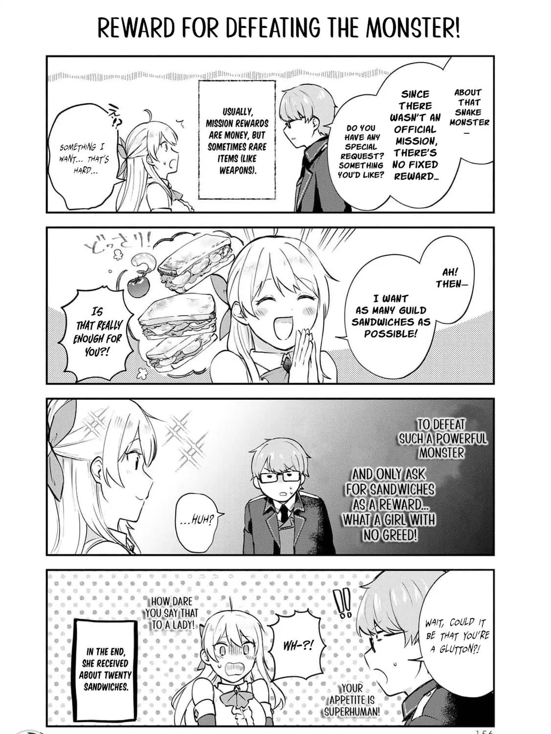 [Pakupaku desu wa] Tsuihou Sareta Ojou-sama no "Monster wo Taberu Hodo Tsuyoku Naru" Skill wa, 1-shoku de 1 Level Up Suru Zendai Mimon no Saikyou Skill Deshita. 3-nichi de Jinrui Saikyou ni Narimashita wa! Chapter 25.5 page 17 - 
