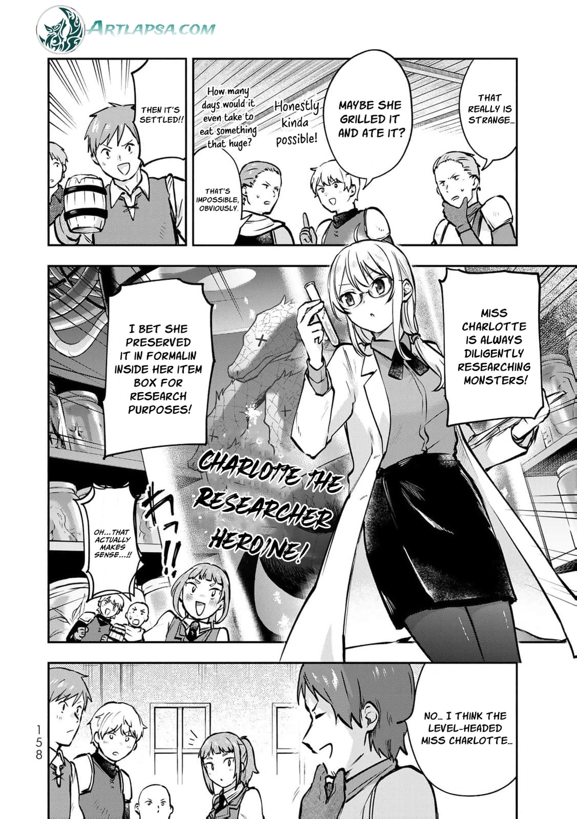[Pakupaku desu wa] Tsuihou Sareta Ojou-sama no "Monster wo Taberu Hodo Tsuyoku Naru" Skill wa, 1-shoku de 1 Level Up Suru Zendai Mimon no Saikyou Skill Deshita. 3-nichi de Jinrui Saikyou ni Narimashita wa! Chapter 28.5 page 8 - 