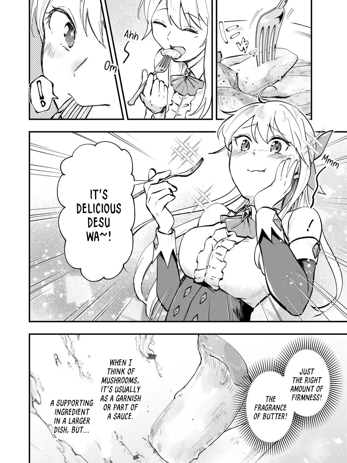 [Pakupaku desu wa] Tsuihou Sareta Ojou-sama no "Monster wo Taberu Hodo Tsuyoku Naru" Skill wa, 1-shoku de 1 Level Up Suru Zendai Mimon no Saikyou Skill Deshita. 3-nichi de Jinrui Saikyou ni Narimashita wa! Chapter 7 page 15 - 