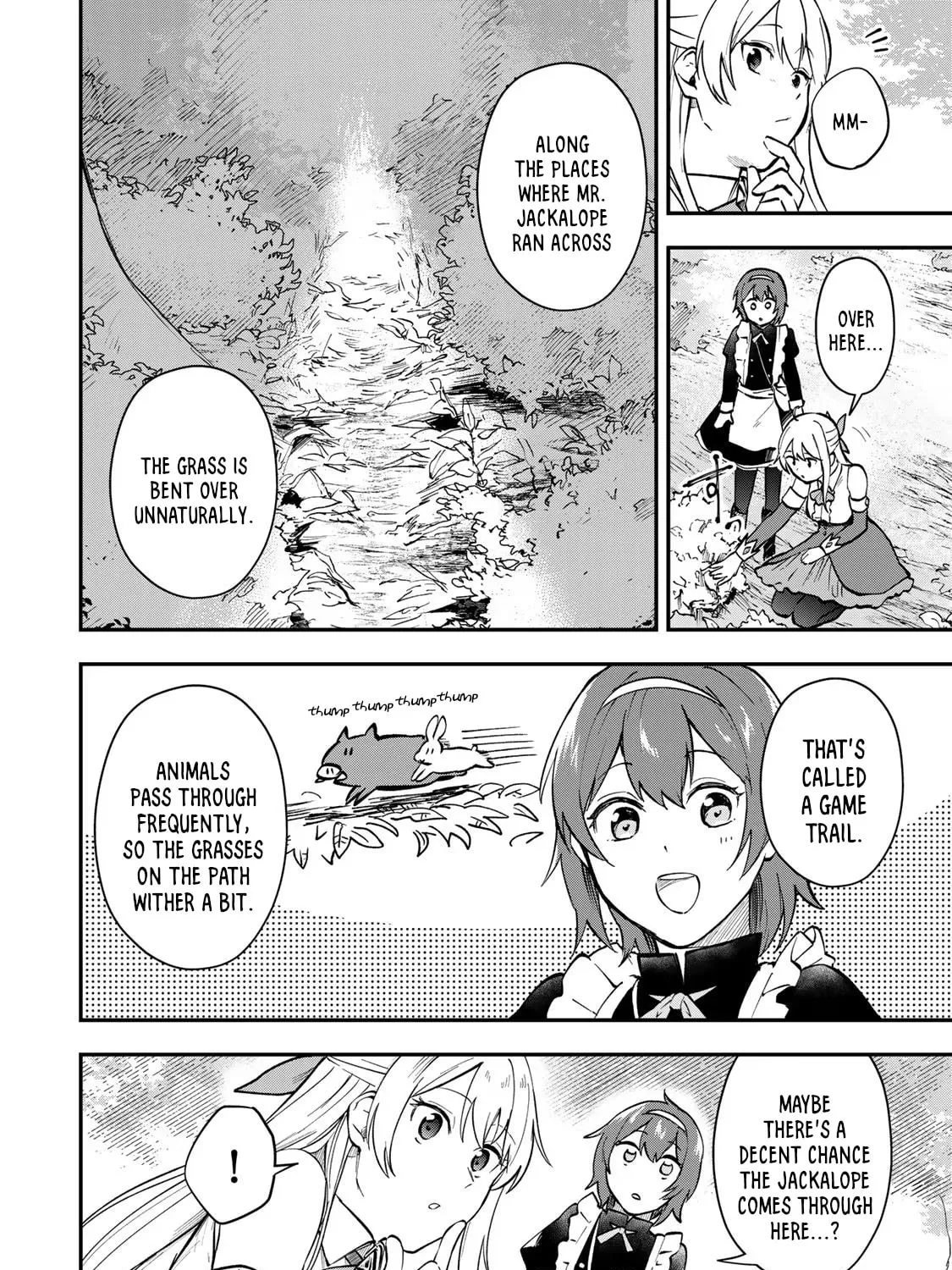 [Pakupaku desu wa] Tsuihou Sareta Ojou-sama no "Monster wo Taberu Hodo Tsuyoku Naru" Skill wa, 1-shoku de 1 Level Up Suru Zendai Mimon no Saikyou Skill Deshita. 3-nichi de Jinrui Saikyou ni Narimashita wa! Chapter 7 page 43 - 