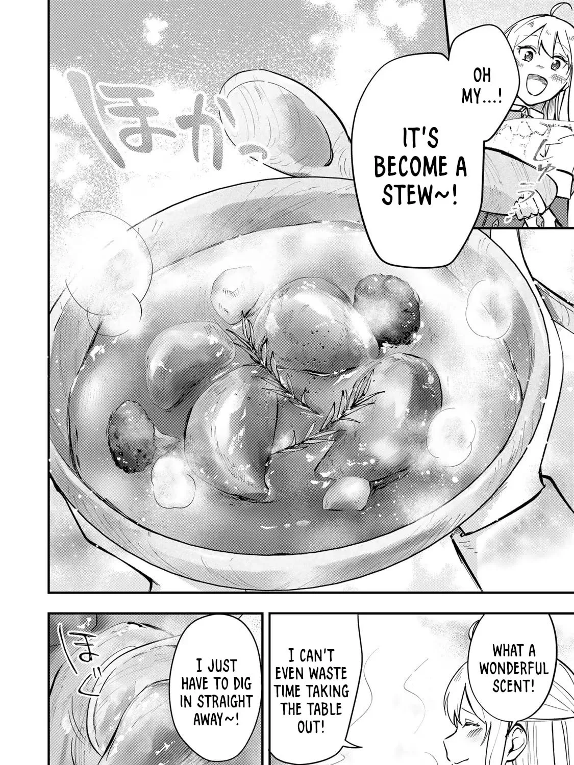 [Pakupaku desu wa] Tsuihou Sareta Ojou-sama no "Monster wo Taberu Hodo Tsuyoku Naru" Skill wa, 1-shoku de 1 Level Up Suru Zendai Mimon no Saikyou Skill Deshita. 3-nichi de Jinrui Saikyou ni Narimashita wa! Chapter 7 page 57 - 
