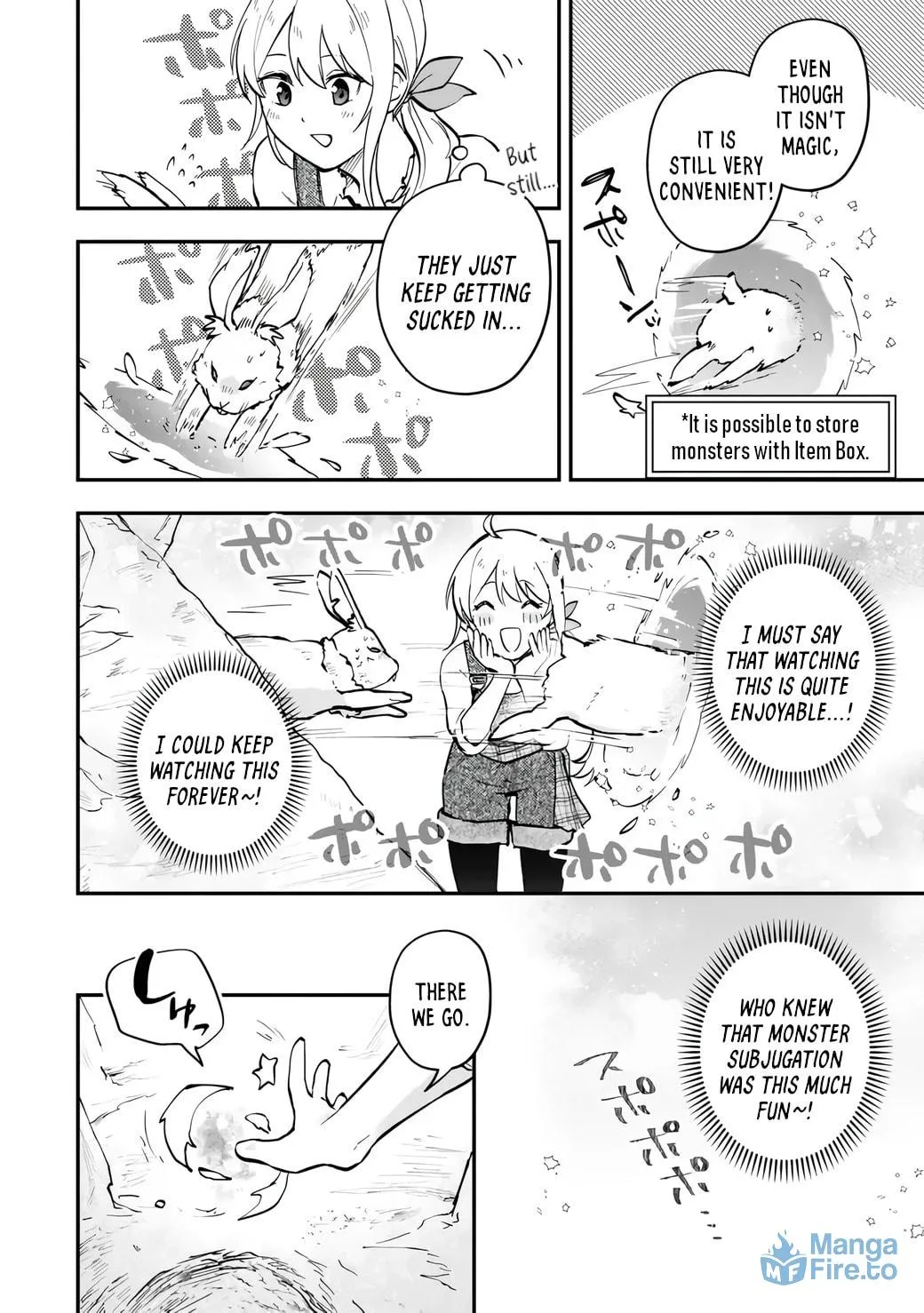 [Pakupaku desu wa] Tsuihou Sareta Ojou-sama no "Monster wo Taberu Hodo Tsuyoku Naru" Skill wa, 1-shoku de 1 Level Up Suru Zendai Mimon no Saikyou Skill Deshita. 3-nichi de Jinrui Saikyou ni Narimashita wa! Chapter 9 page 24 - 