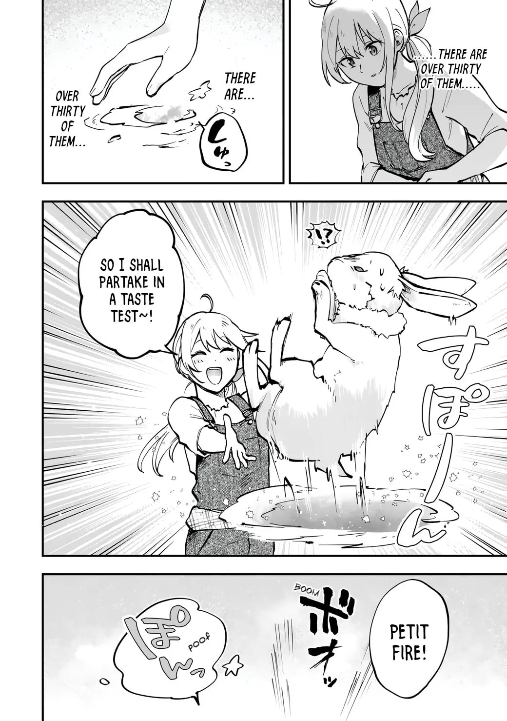 [Pakupaku desu wa] Tsuihou Sareta Ojou-sama no "Monster wo Taberu Hodo Tsuyoku Naru" Skill wa, 1-shoku de 1 Level Up Suru Zendai Mimon no Saikyou Skill Deshita. 3-nichi de Jinrui Saikyou ni Narimashita wa! Chapter 9 page 28 - 
