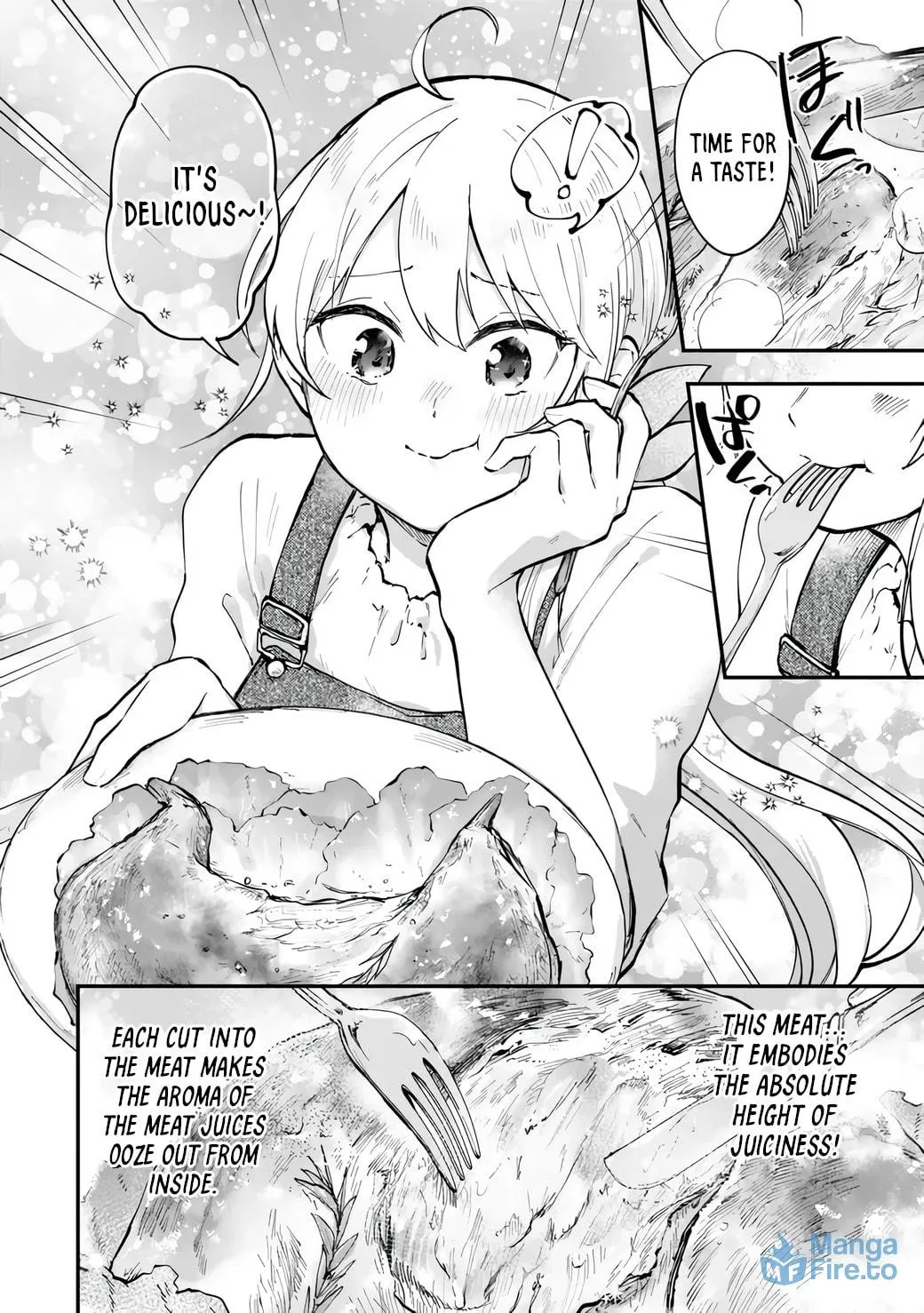 [Pakupaku desu wa] Tsuihou Sareta Ojou-sama no "Monster wo Taberu Hodo Tsuyoku Naru" Skill wa, 1-shoku de 1 Level Up Suru Zendai Mimon no Saikyou Skill Deshita. 3-nichi de Jinrui Saikyou ni Narimashita wa! Chapter 9 page 30 - 