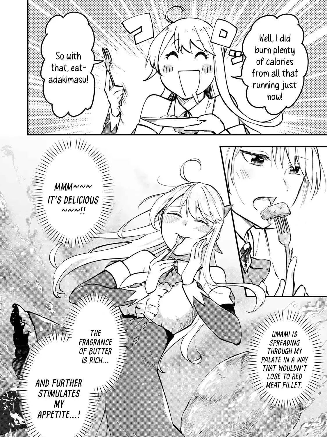 [Pakupaku desu wa] Tsuihousareta Ojou-sama no "Monster wo Taberu Hodo Tsuyoku Naru" Skill wa, 1-shoku de 1 Level Up suru Zendaimimon no Saikyou Skill deshita. 3-nichi de Jinrui Saikyou ni narimashita wa~! Chapter 0.1 page 19 - 