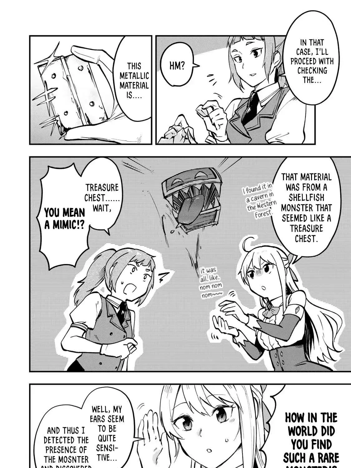 [Pakupaku desu wa] Tsuihousareta Ojou-sama no "Monster wo Taberu Hodo Tsuyoku Naru" Skill wa, 1-shoku de 1 Level Up suru Zendaimimon no Saikyou Skill deshita. 3-nichi de Jinrui Saikyou ni narimashita wa~! Chapter 0.1 page 55 - 