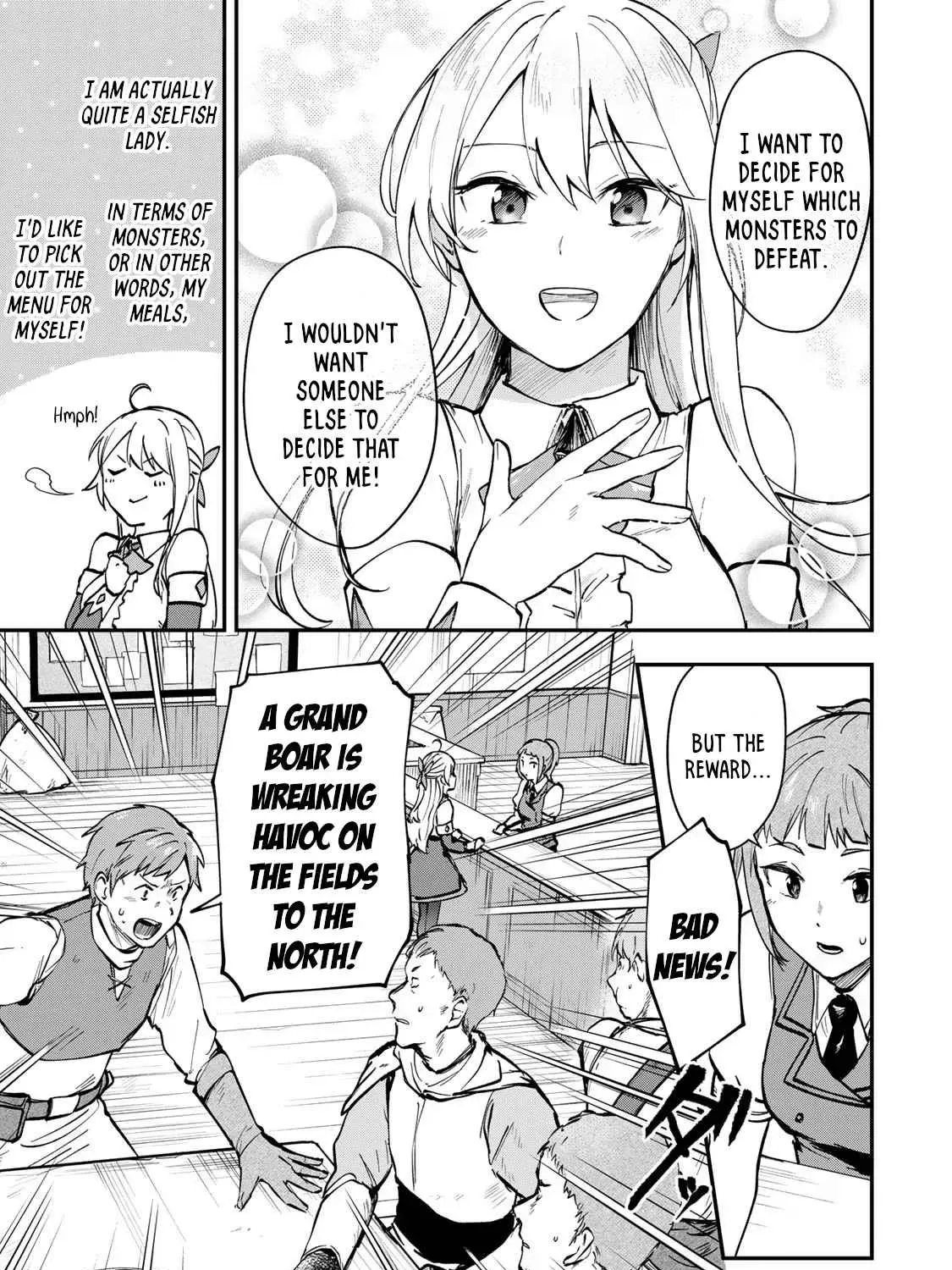 [Pakupaku desu wa] Tsuihousareta Ojou-sama no "Monster wo Taberu Hodo Tsuyoku Naru" Skill wa, 1-shoku de 1 Level Up suru Zendaimimon no Saikyou Skill deshita. 3-nichi de Jinrui Saikyou ni narimashita wa~! Chapter 0.2 page 13 - 
