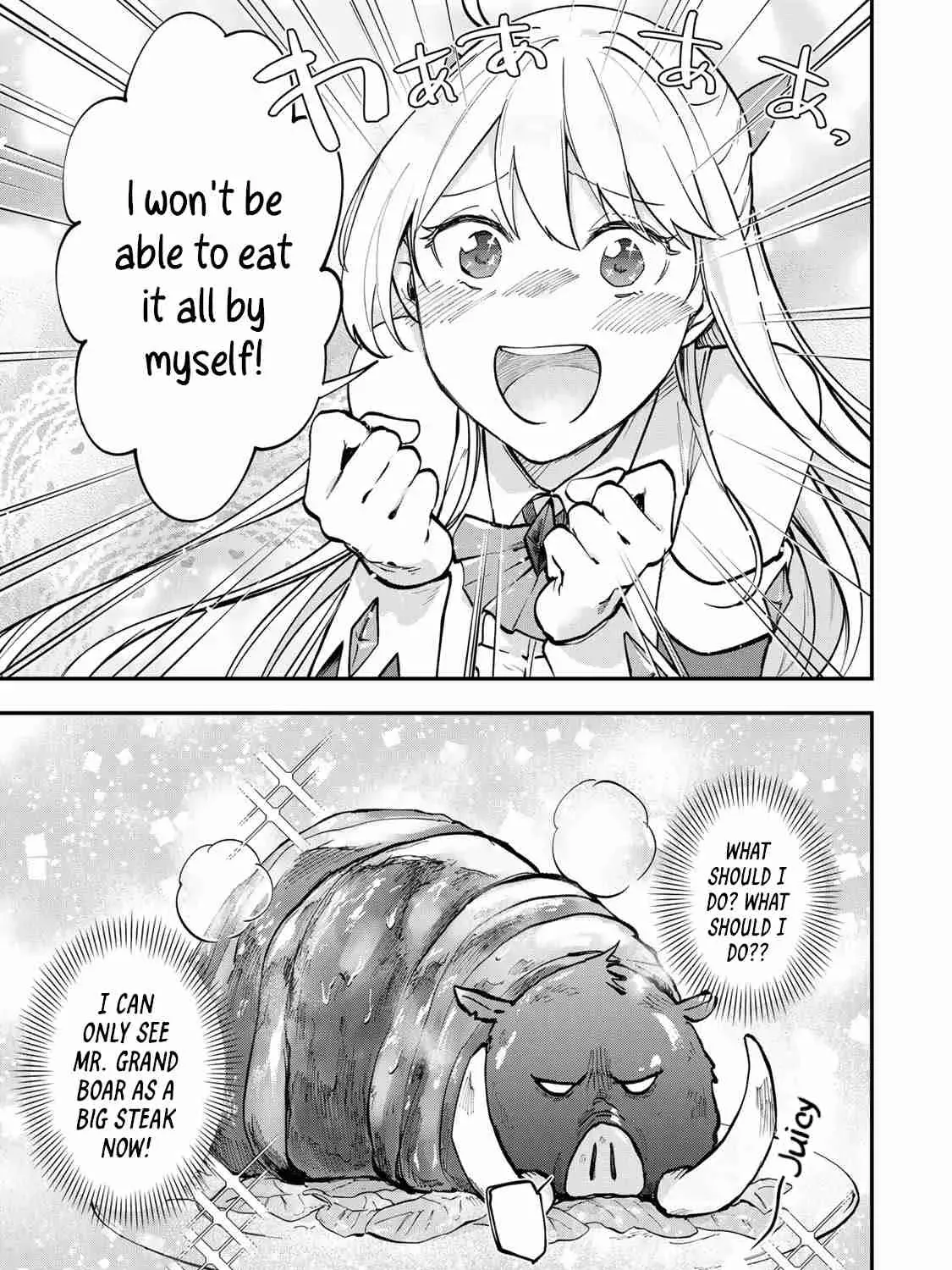 [Pakupaku desu wa] Tsuihousareta Ojou-sama no "Monster wo Taberu Hodo Tsuyoku Naru" Skill wa, 1-shoku de 1 Level Up suru Zendaimimon no Saikyou Skill deshita. 3-nichi de Jinrui Saikyou ni narimashita wa~! Chapter 0.2 page 30 - 
