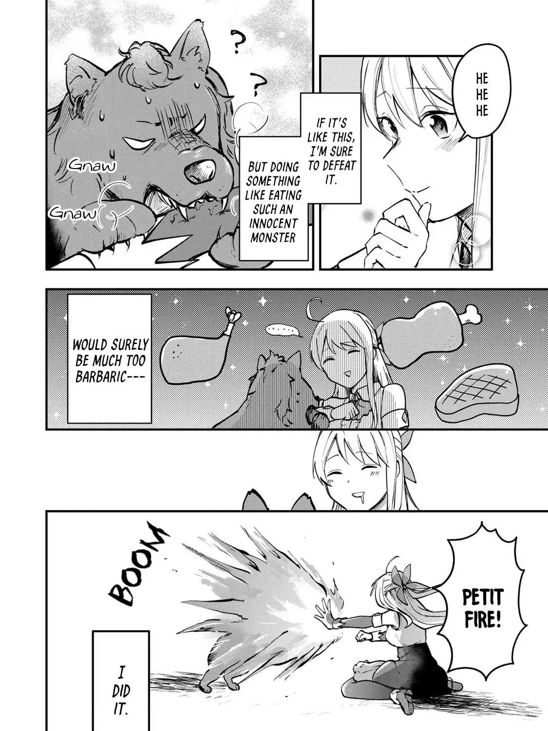 [Pakupaku desu wa] Tsuihousareta Ojou-sama no "Monster wo Taberu Hodo Tsuyoku Naru" Skill wa, 1-shoku de 1 Level Up suru Zendaimimon no Saikyou Skill deshita. 3-nichi de Jinrui Saikyou ni narimashita wa~! Chapter 0 page 41 - 
