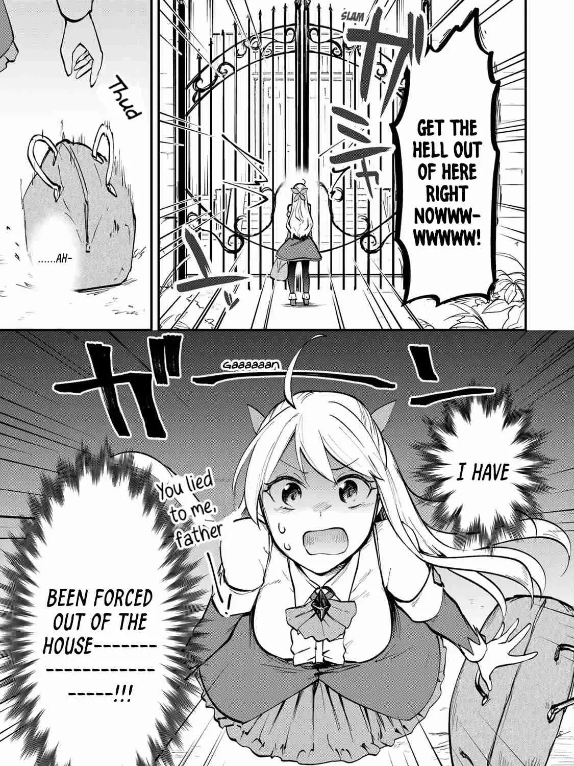 [Pakupaku desu wa] Tsuihousareta Ojou-sama no "Monster wo Taberu Hodo Tsuyoku Naru" Skill wa, 1-shoku de 1 Level Up suru Zendaimimon no Saikyou Skill deshita. 3-nichi de Jinrui Saikyou ni narimashita wa~! Chapter 0 page 10 - 