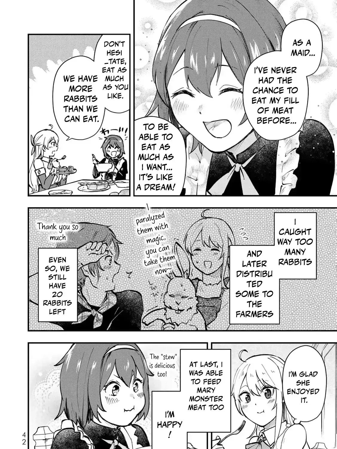 [Pakupaku desu wa] Tsuihousareta Ojou-sama no "Monster wo Taberu Hodo Tsuyoku Naru" Skill wa, 1-shoku de 1 Level Up suru Zendaimimon no Saikyou Skill deshita. 3-nichi de Jinrui Saikyou ni narimashita wa~! Chapter 10 page 19 - 