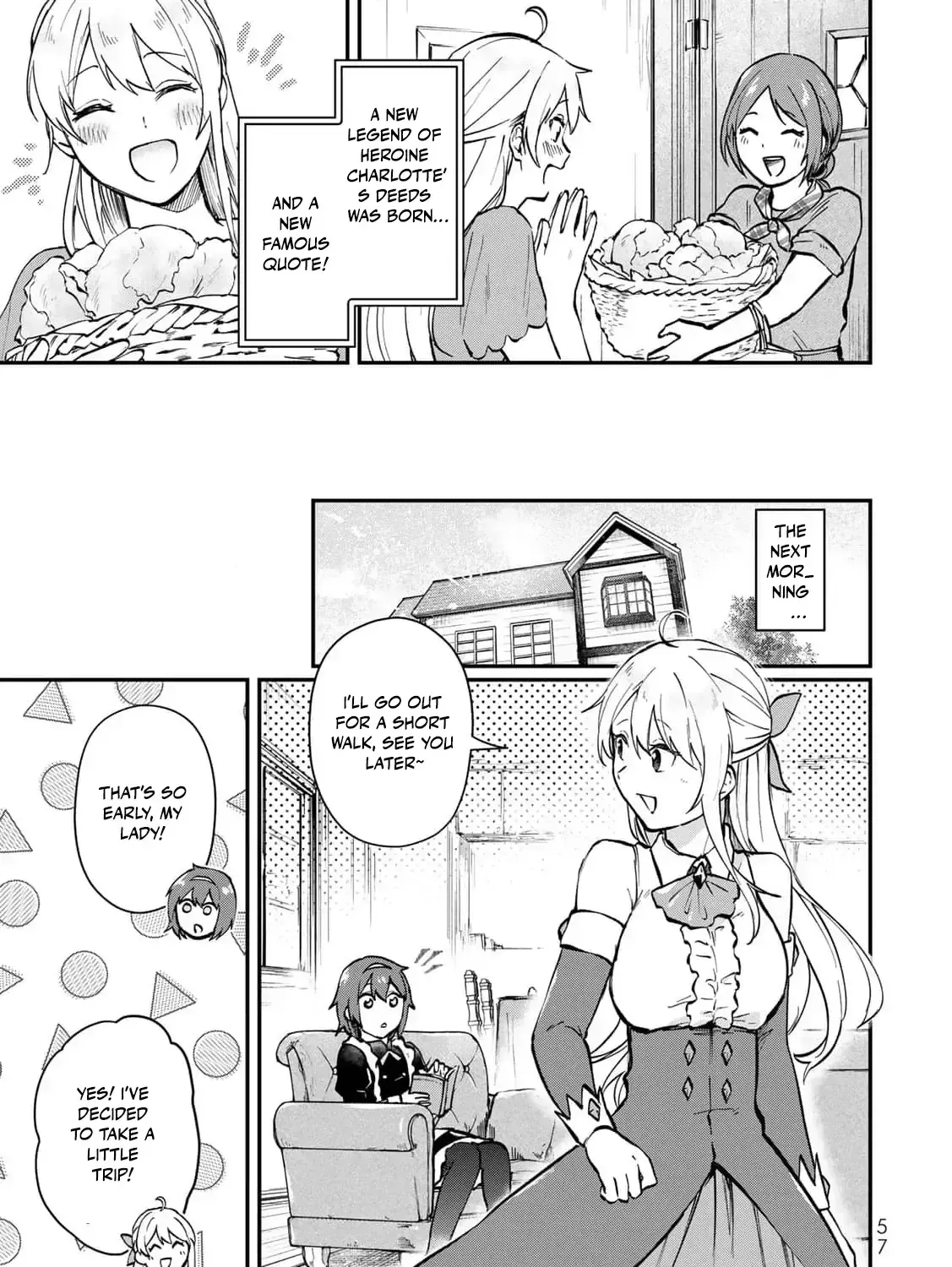 [Pakupaku desu wa] Tsuihousareta Ojou-sama no "Monster wo Taberu Hodo Tsuyoku Naru" Skill wa, 1-shoku de 1 Level Up suru Zendaimimon no Saikyou Skill deshita. 3-nichi de Jinrui Saikyou ni narimashita wa~! Chapter 10 page 49 - 