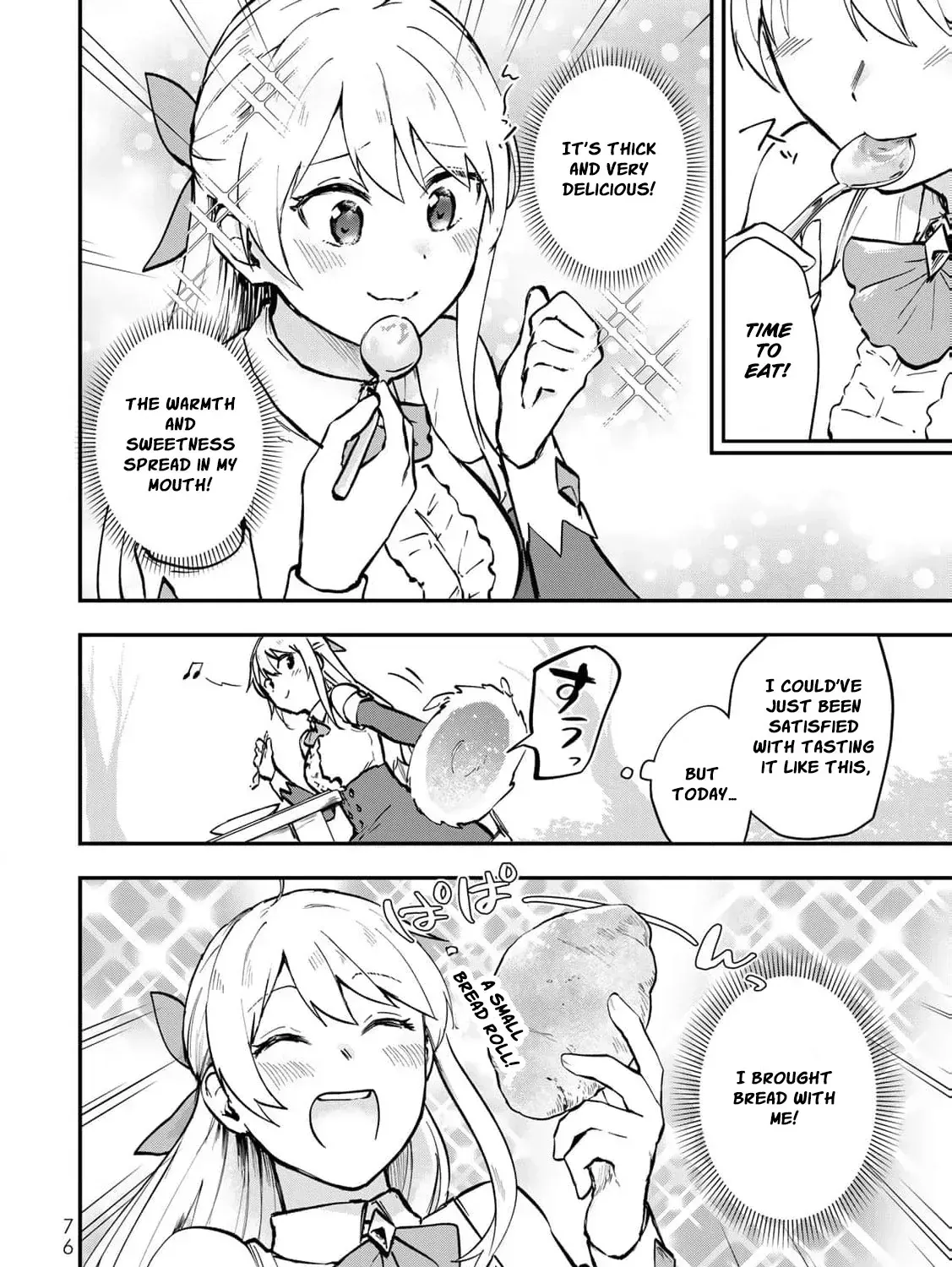 [Pakupaku desu wa] Tsuihousareta Ojou-sama no "Monster wo Taberu Hodo Tsuyoku Naru" Skill wa, 1-shoku de 1 Level Up suru Zendaimimon no Saikyou Skill deshita. 3-nichi de Jinrui Saikyou ni narimashita wa~! Chapter 11 page 21 - 
